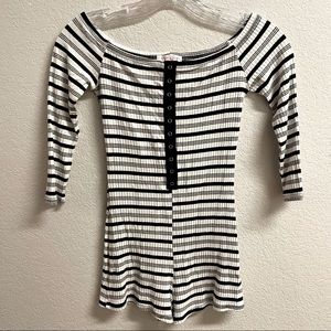 A’GACI | Black & White Romper